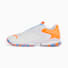 PUMA White-Ultra Orange-Team Light Blue