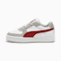 PUMA White-Smokey Gray-Intense Red