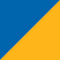 Vivid Blue-Tangerine