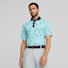 Tropical Aqua-Navy Blazer