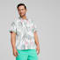 PUMA x Palm Tree Crew Paradise Button-Down Golf Shirt Men | White ...