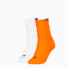 flame orange / white