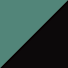 olive green / black