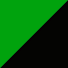 green / black
