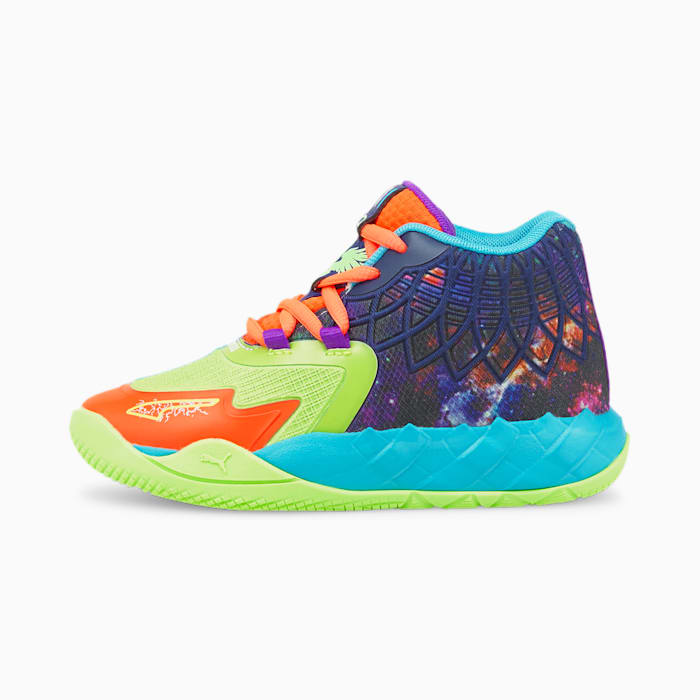 puma red basketball shoes