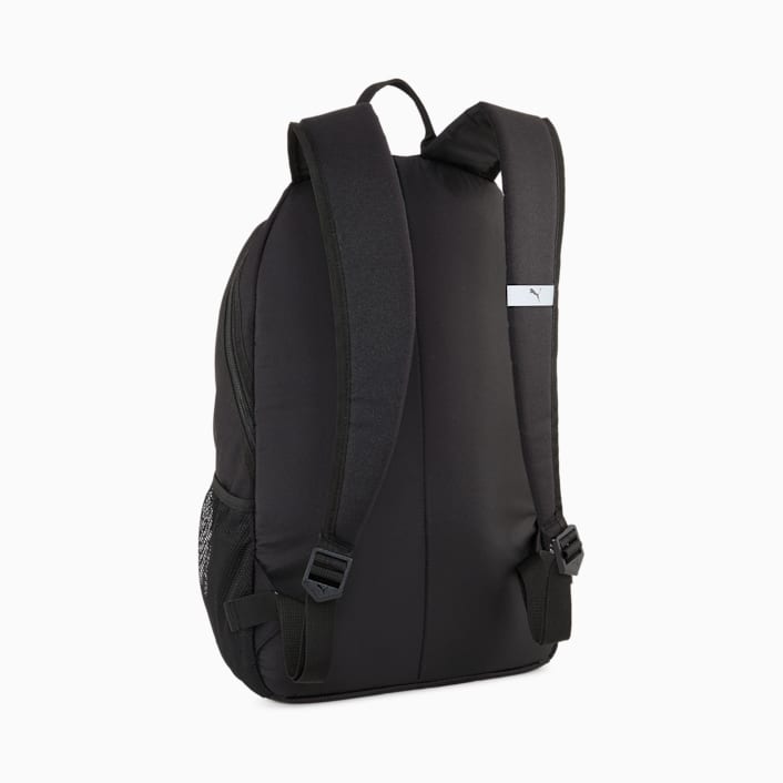 Puma black leather backpack best sale