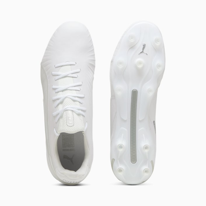 White puma king football boots top