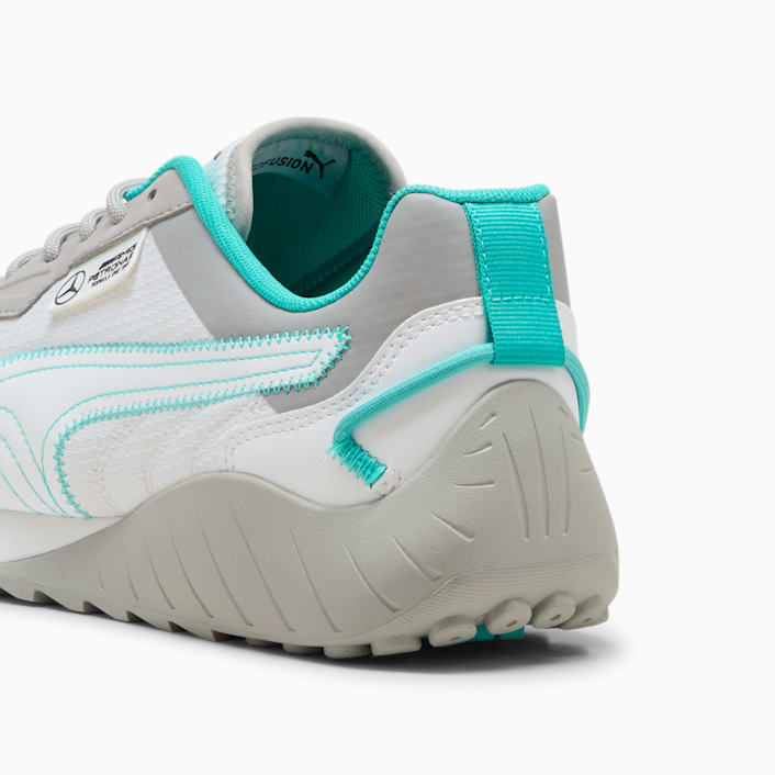 Tenis unisex Mercedes AMG Petronas F1 SPEEDFUSION 2.0 en Talla 31 en Blanco PUMA