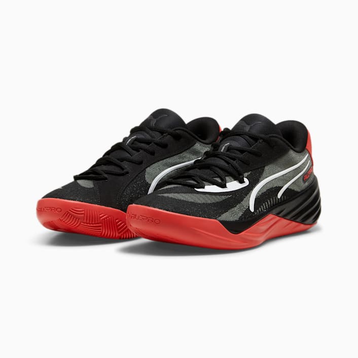 Puma basketball shoes red cheap