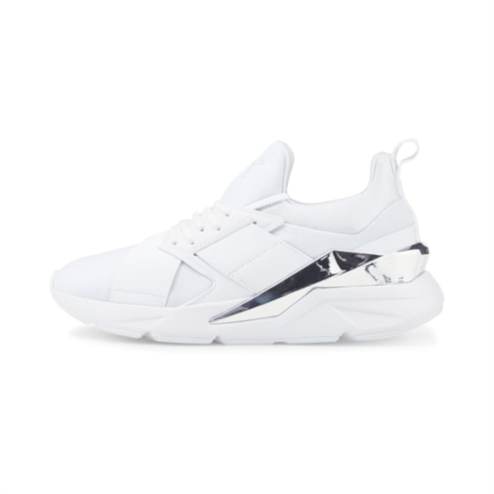 Puma muse cut out sneakers deals