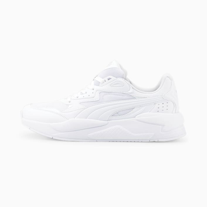 Tenis puma blancos de tela clearance