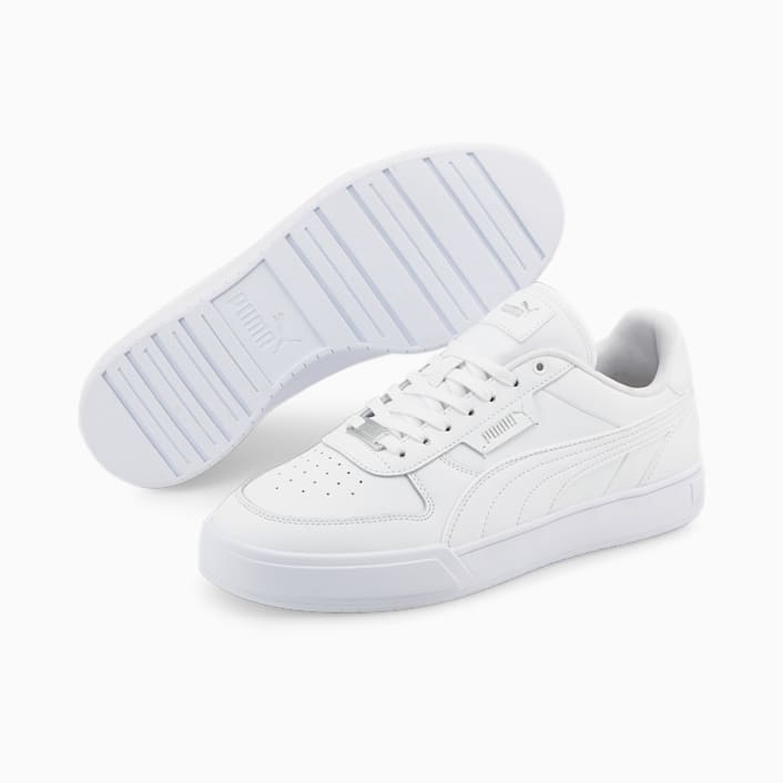 Puma blanc et or sale