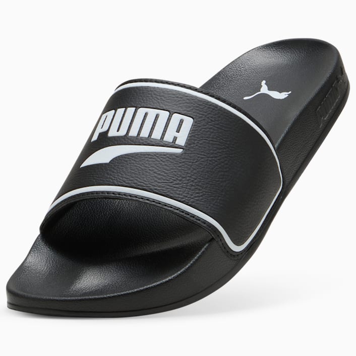 Puma black leadcat jelly sandals clearance