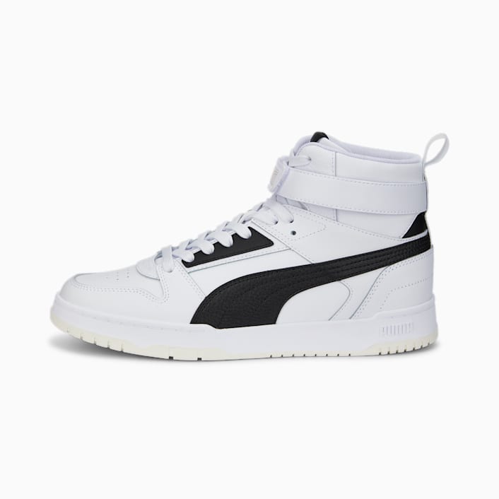 Puma black white top
