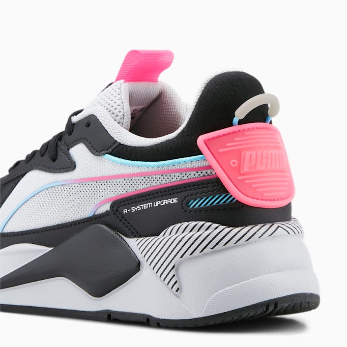 Puma rsx black and pink hotsell