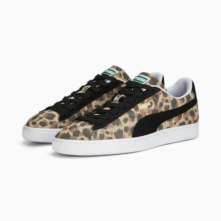 Puma suede animal print sale