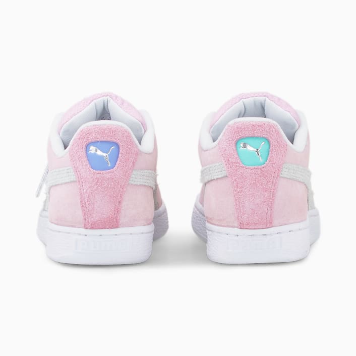 Pink suede sale pumas men's