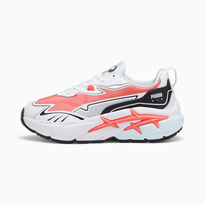 Tenis puma rosa com fita outlet de cetim