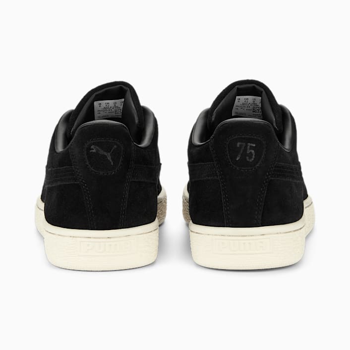 Puma suede cheap leather black