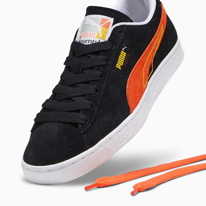 Puma black top orange pop