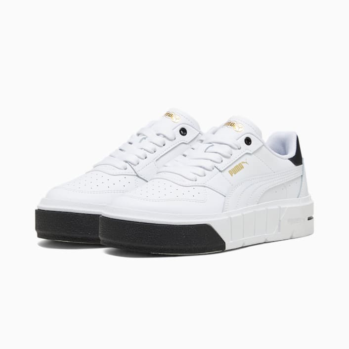 PUMA Cali Court Youth Leather Sneakers Age 8 16 Years PUMA