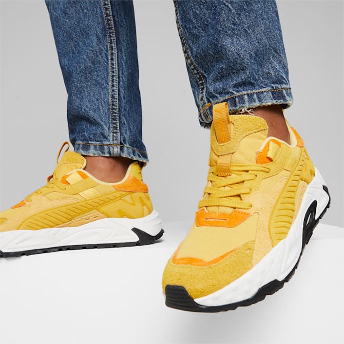 Puma sneakers womens yellow on sale