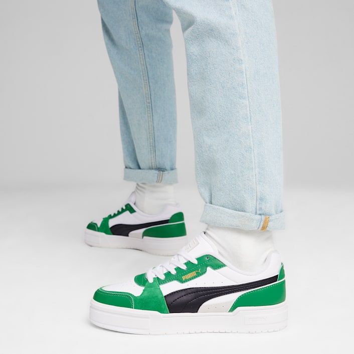 Puma green and white hot sale