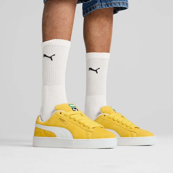 Tenis Suede XL en Talla 22 en Amarillo PUMA