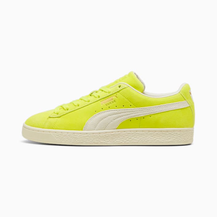 Suede Neon Sneakers