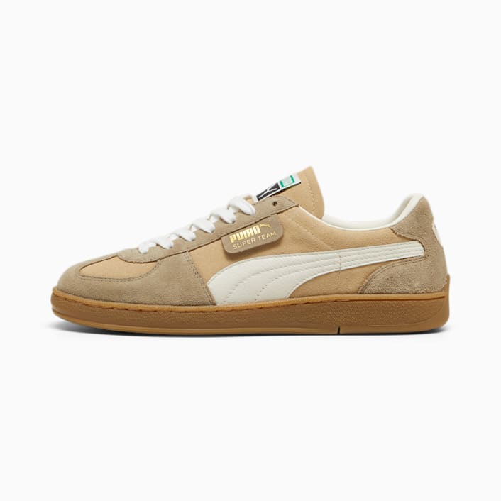 Puma brown suede sneakers shop