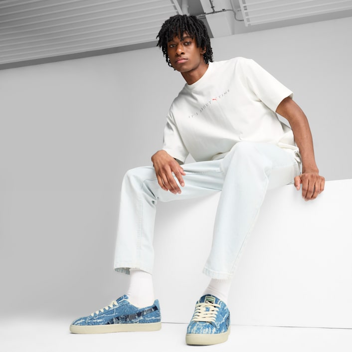 Puma black jeans deals