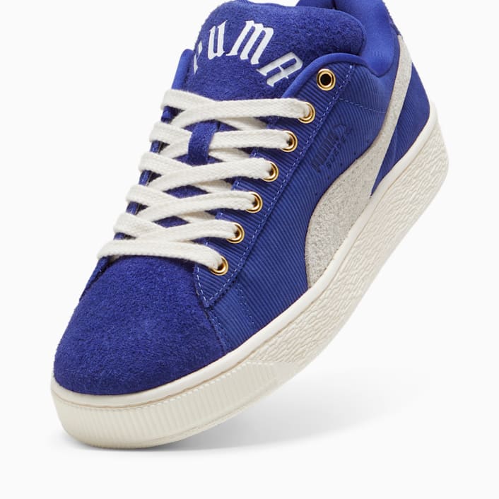 Puma clyde blue suede outlet