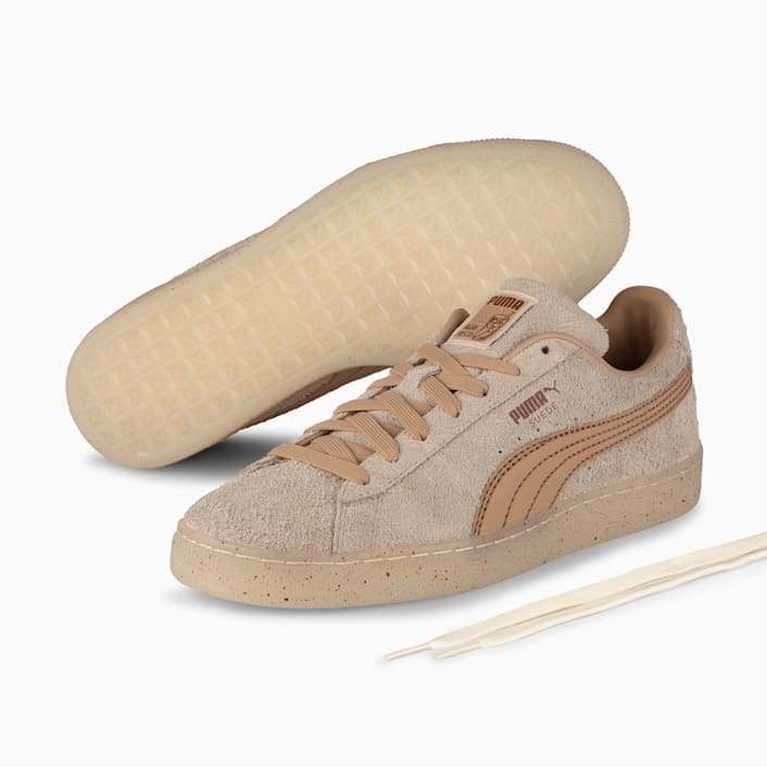 Tenis Suede Horchata en Talla 23.5 en Blanco PUMA