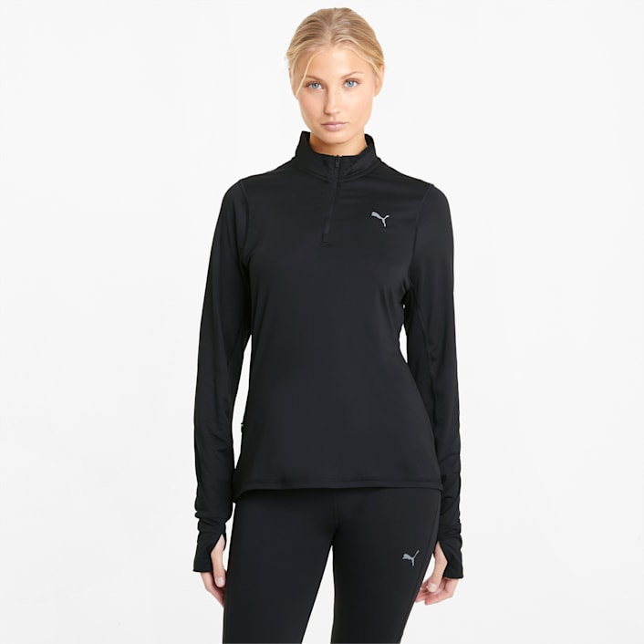 Favourite Quarter Zip Women s Running Pullover PUMA