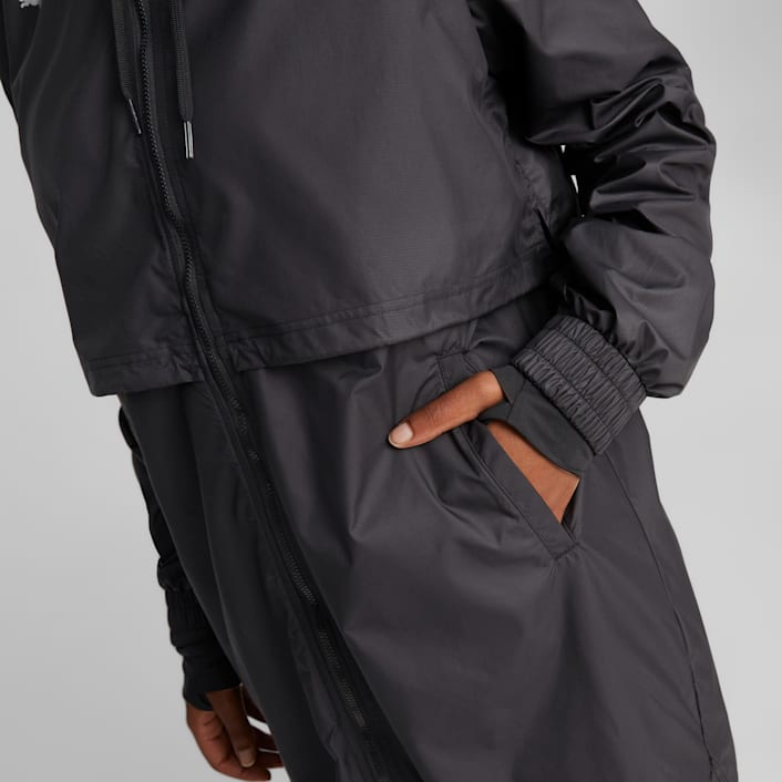 Activewear rain jacket top