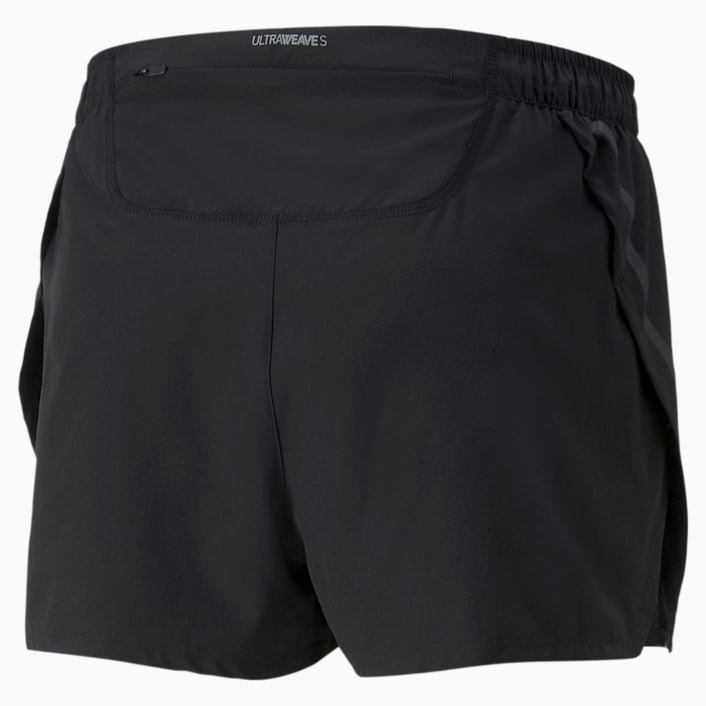 Puma mens running split shorts top