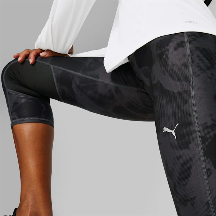 Run Favourite Printed 3 4 Running Leggings Women Pants Tights