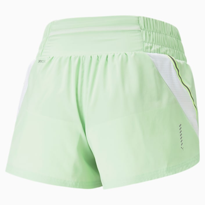 Lime green running shorts womens sales