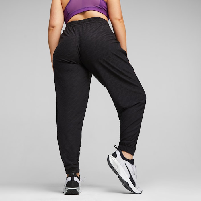 PUMA Fit Women s Training Branded Jogger Pants Tights PUMA
