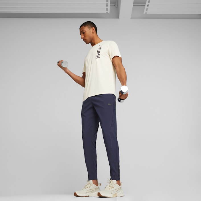 Puma tapered sweatpants shop