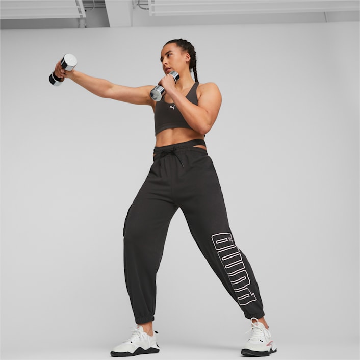 PUMA FIT MOVE Women s Oversized Training Jogger Pants Tights PUMA