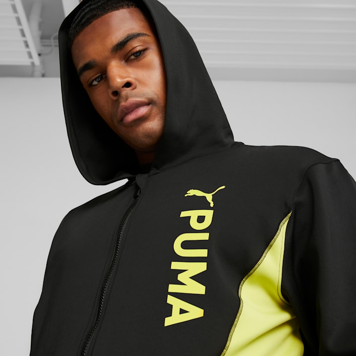 PUMA Fit Double Knit Men s Full Zip Hoodie PUMA