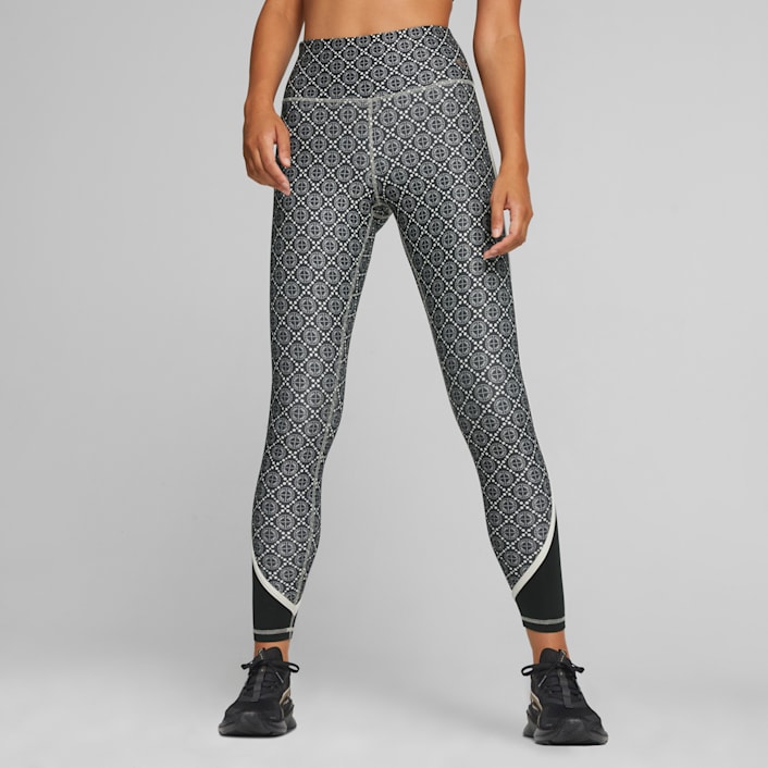 Logo Love Women s High Waisted Full Length Training Tights Pants Tights PUMA
