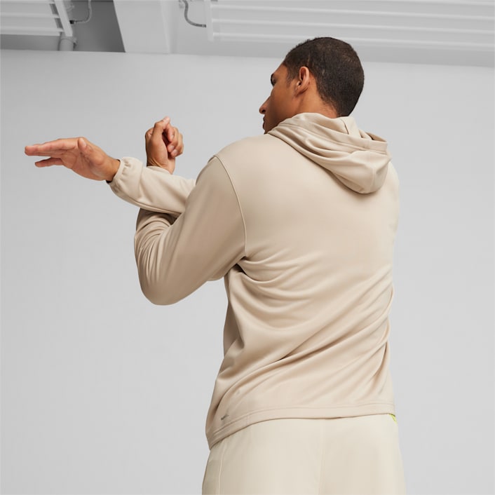 Puma furry slides hoodie clearance