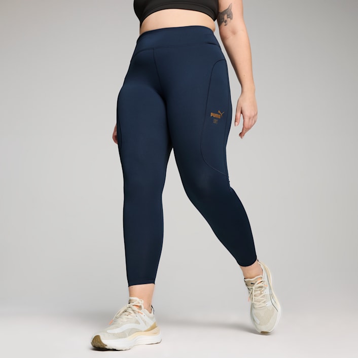 Navy running tights ladies clearance
