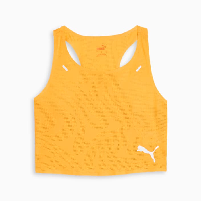 Yellow running top womens 2025