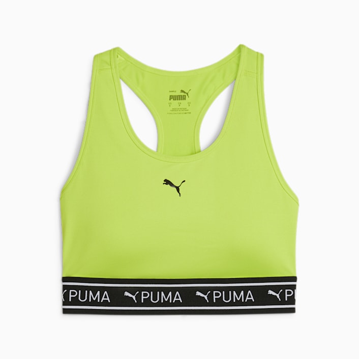 Puma Women's 4Keeps Bra M Underwear Top, Black (Black/White Metallic Silver  05), Small price in UAE,  UAE