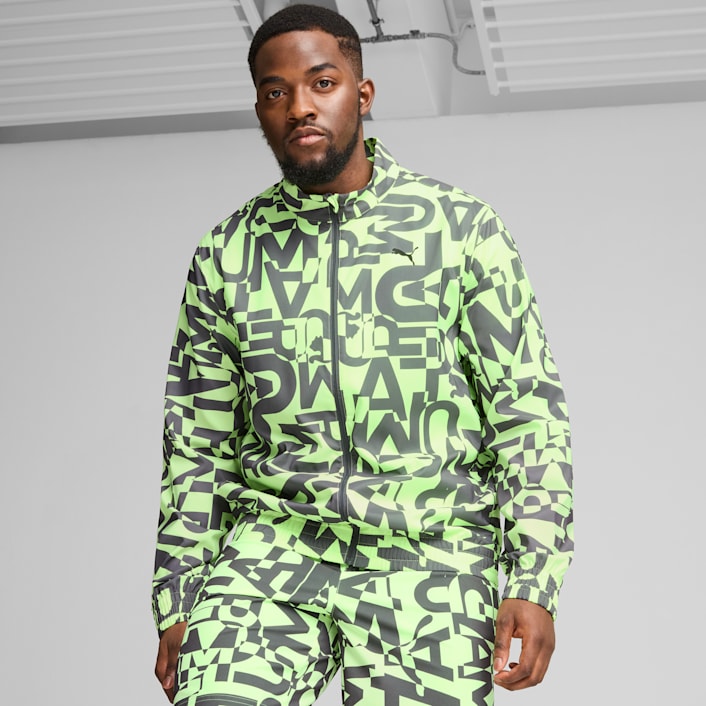 PUMA FIT All Over Print Jacket Men