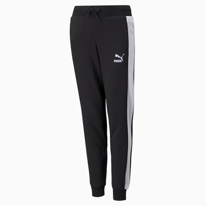 Pants Adolescentes Classics T7 Track en Talla 11 12Y en Negro PUMA