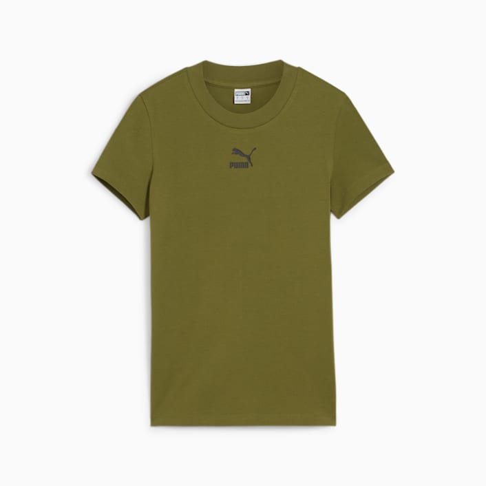 Olive green puma shirt womens 2025